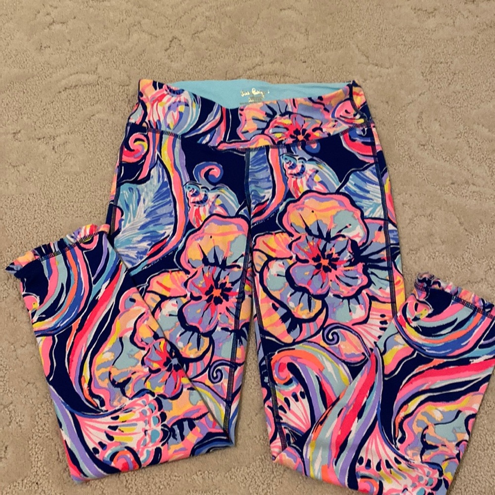 Lilly Pulitzer LUXLETIC Spandex leggings/pants small